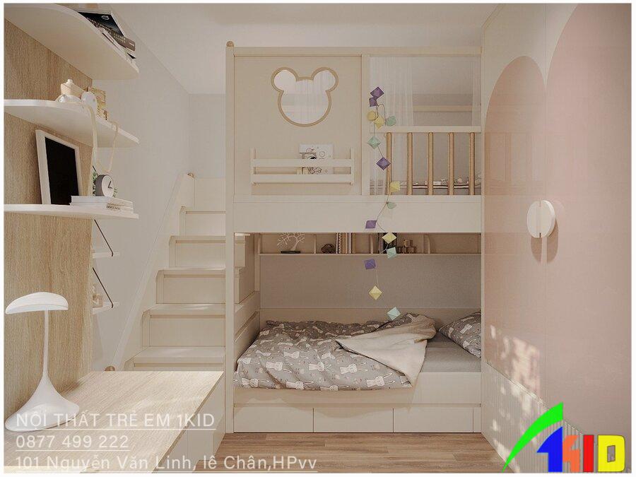 thiết kế phòng ngủ trẻ em Hải Phòng